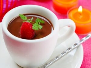 豆乳のチョコレートプリン